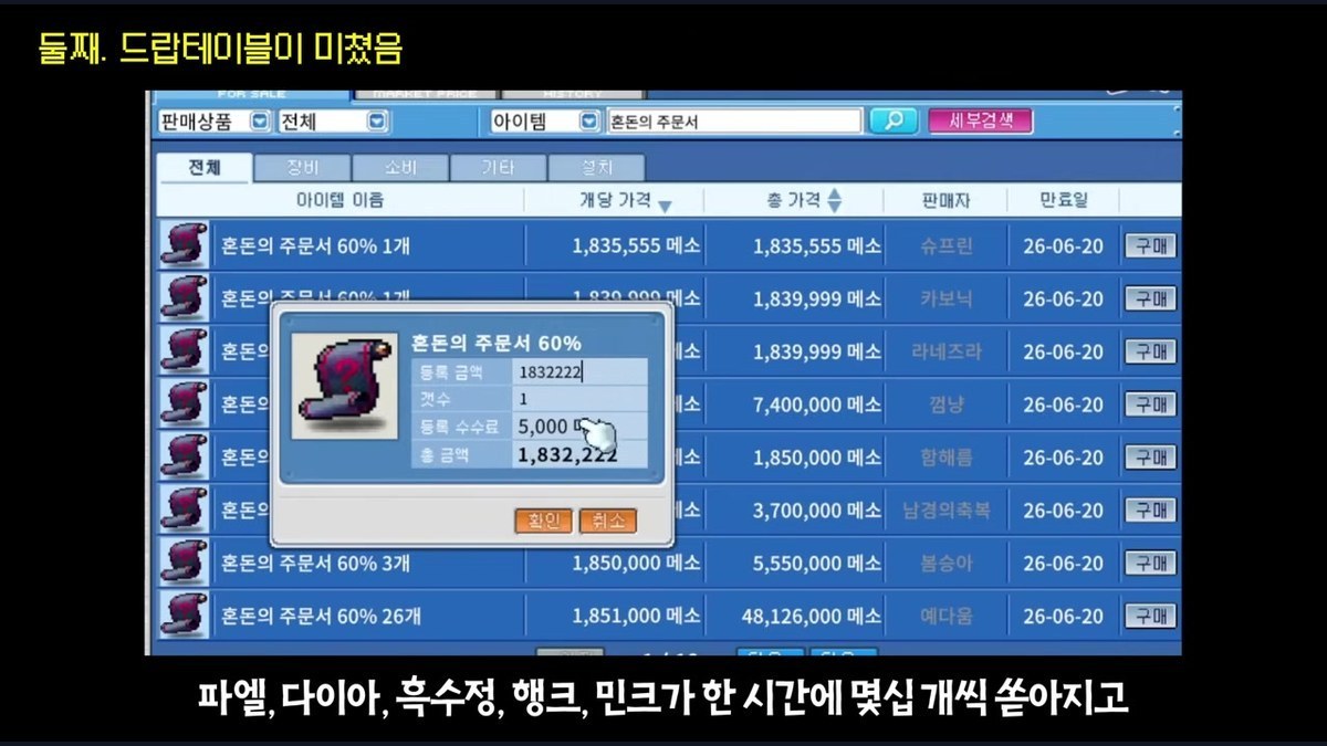난파선 사냥 흐름 예시 — 유튜브 영상 프레임 기반